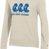 Champion Women's Air Force Falcons White University 2.0 Fleece Crew Sweatshirt For Women -Champion Shop unnamed file 755