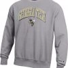 Champion Men's Georgia Tech Yellow Jackets Grey Reverse Weave Crew Pullover Sweatshirt For Men -Champion Shop unnamed file 786