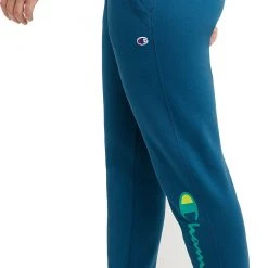 Champion Women's Powerblend Fleece Joggers For Women Fresh Teal -Champion Shop unnamed file 87