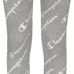 Champion Girls' AOP Script Leggings For Girls' Black
